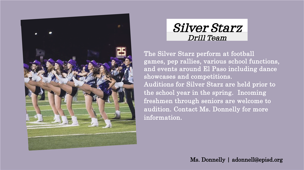 Silver Starz Drill team 